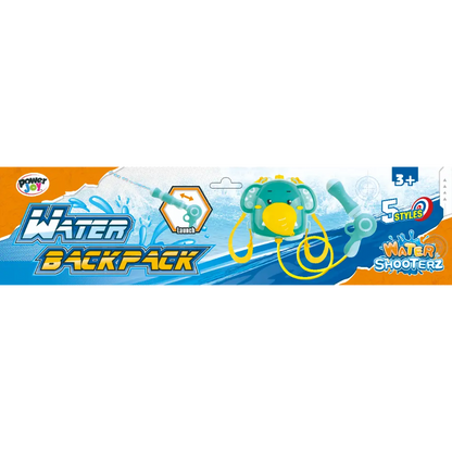 Power Joy Watergun Backpack 5Asst