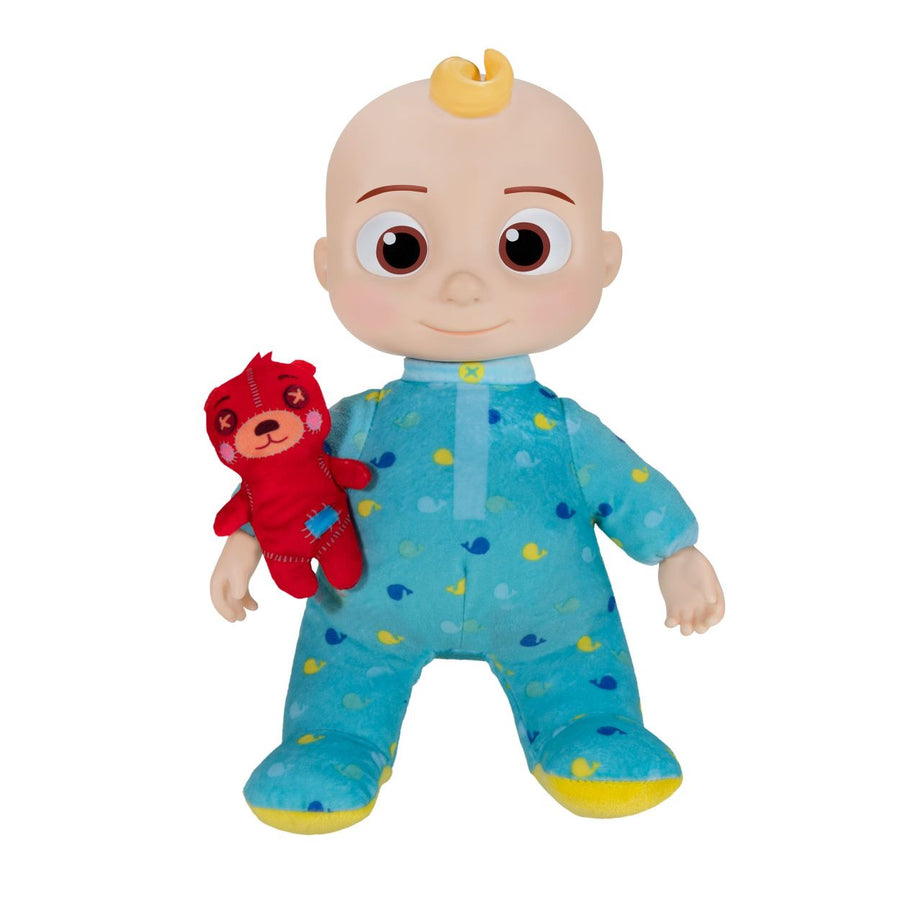 CoComelon Musical Bedtime JJ Soft Doll for Toddlers and Preschool Kids