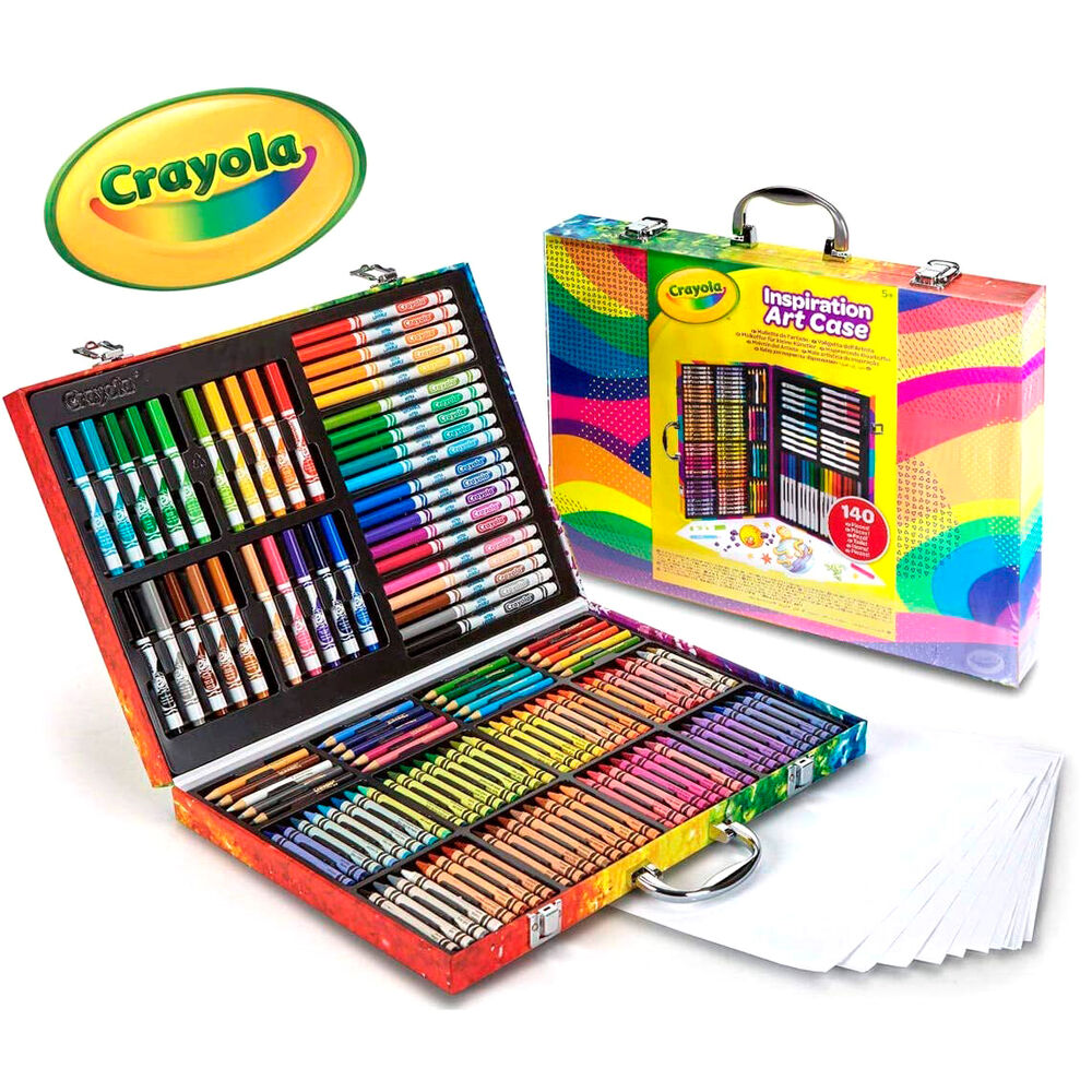 Crayola Inspiration Art Case 140-Piece Coloring & Drawing Set