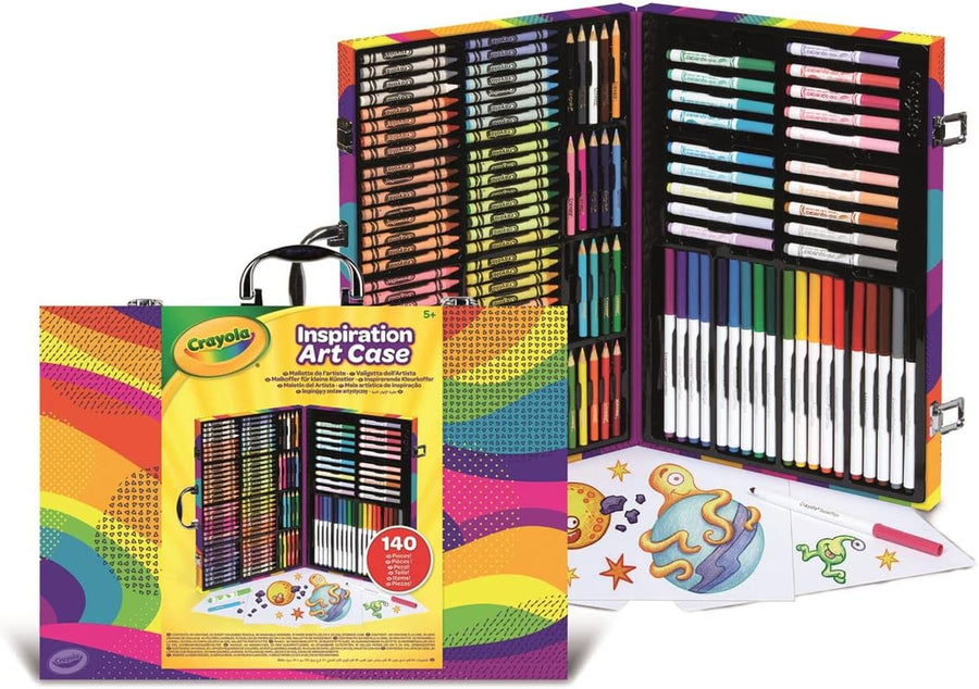 Crayola Inspiration Art Case 140-Piece Coloring & Drawing Set