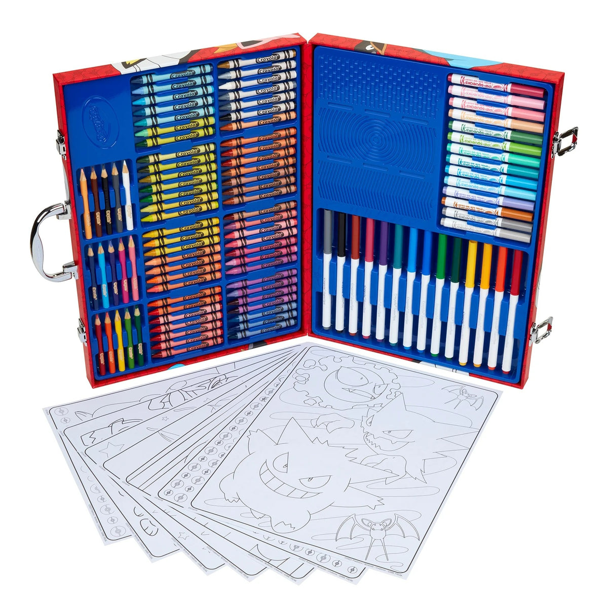 Crayola Pokemon Creative Art Set for Kids - 115 Pieces
