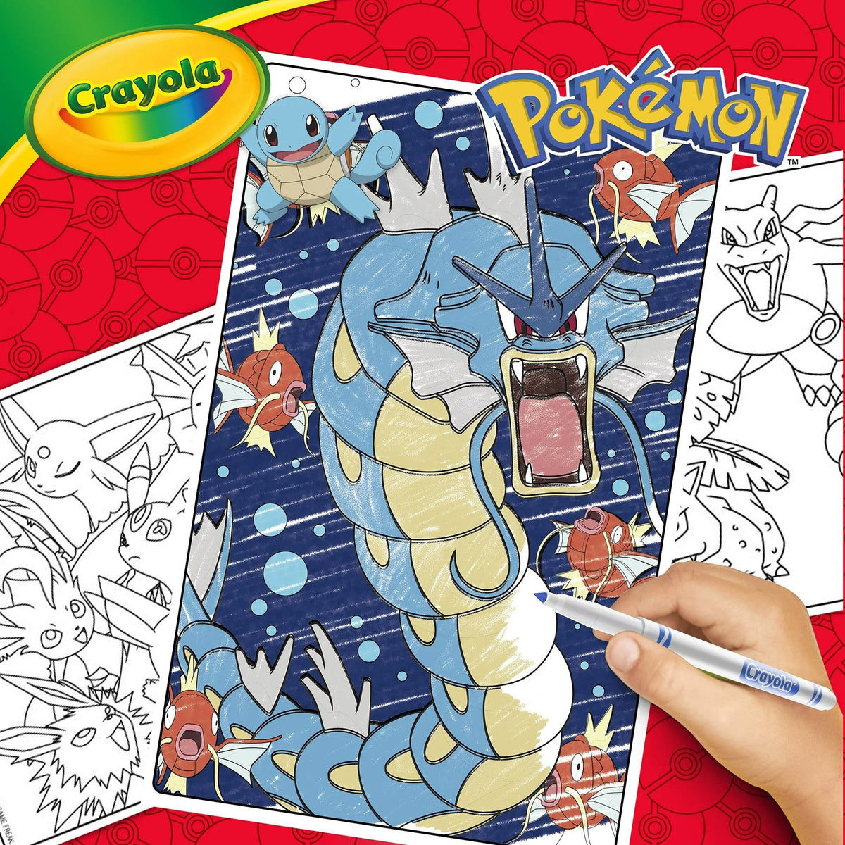 Crayola Pokemon Creative Art Set for Kids - 115 Pieces