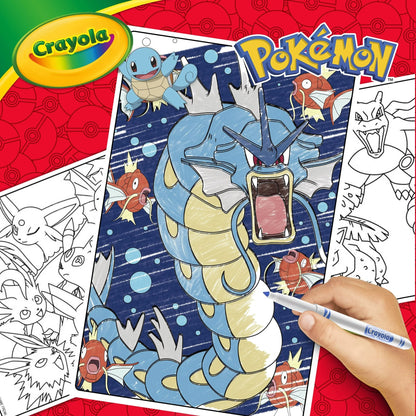 Crayola Pokemon Creative Art Set for Kids - 115 Pieces