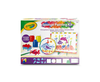 Crayola Washable Sponge Painting Kit for Kids