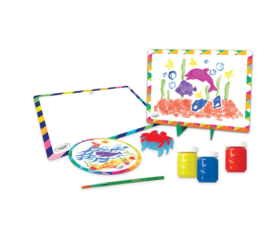 Crayola Washable Sponge Painting Kit for Kids