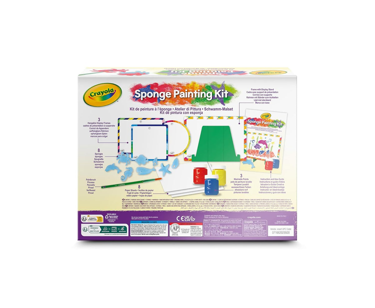 Crayola Washable Sponge Painting Kit for Kids