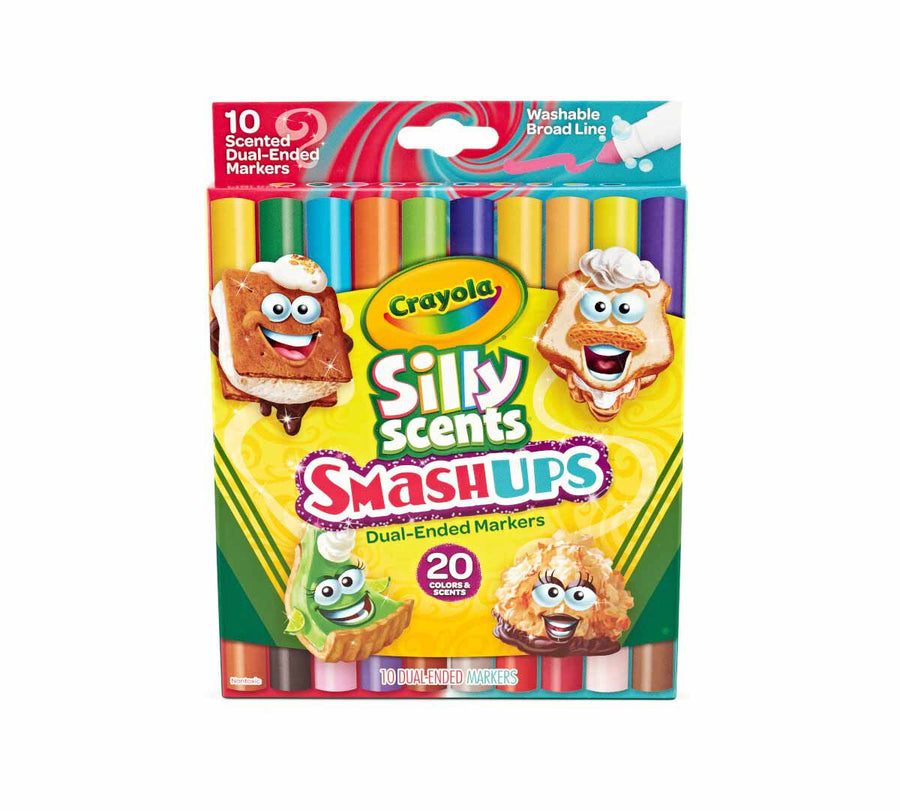 Crayola Smash Ups Scented Washable Markers for Kids