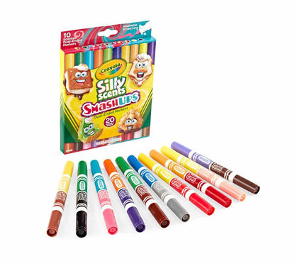 Crayola Smash Ups Scented Washable Markers for Kids