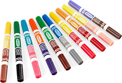 Crayola Silly Scents Double-Tip Broad Line Markers