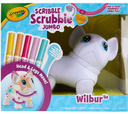 Crayola Scribble Scrubbie Jumbo Pet Washable Coloring Toy