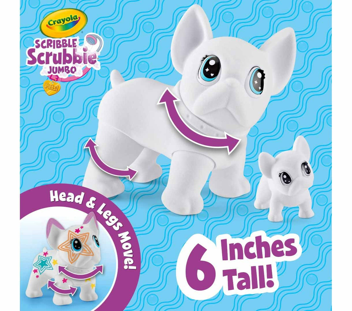 Crayola Scribble Scrubbie Jumbo Pet Washable Coloring Toy