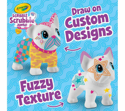 Crayola Scribble Scrubbie Jumbo Pet Washable Coloring Toy