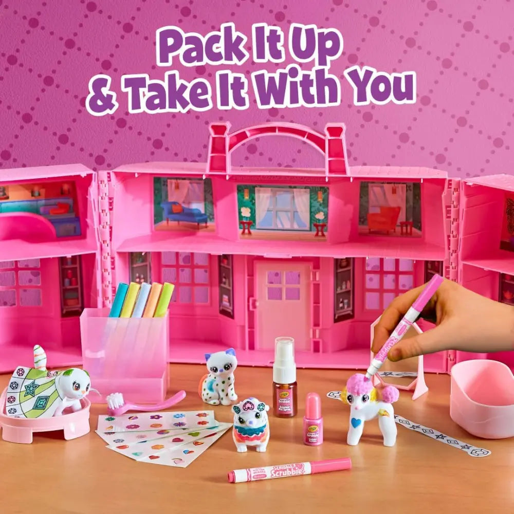 Crayola Scribble Scrubbie Pets Super Salon