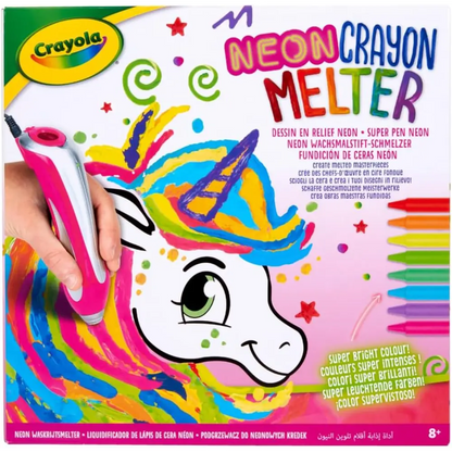 Crayola Neon Crayon Melter Unicorn Melter Tween Craft Kit