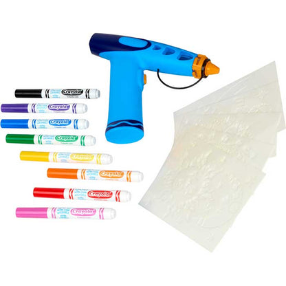 Crayola Marker Airbrush Kit Battery-Operated