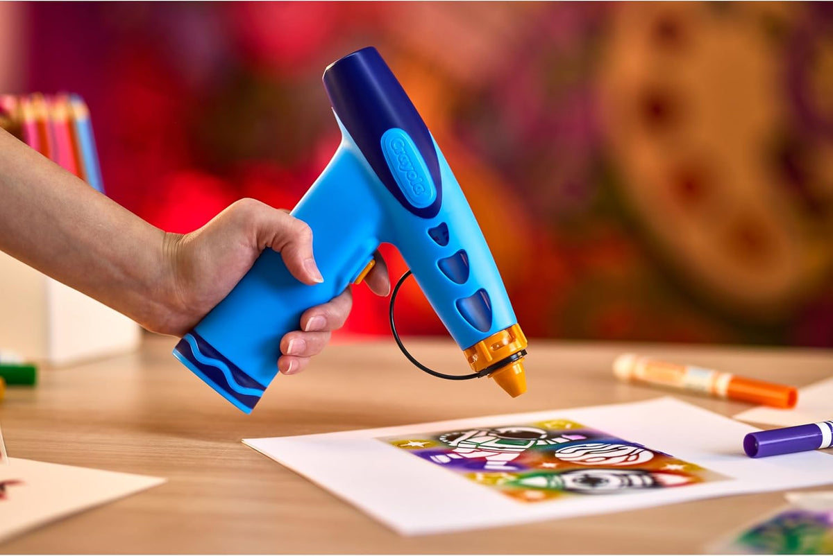 Crayola Marker Airbrush Kit Battery-Operated