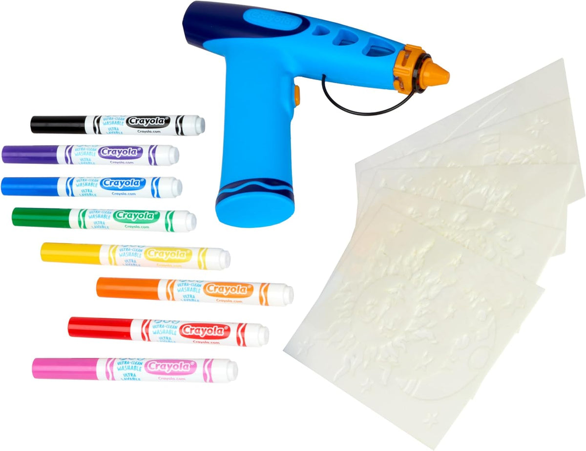 Crayola Marker Airbrush Kit Battery-Operated