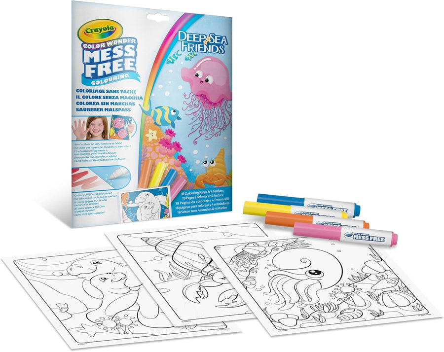 Crayola Color Wonder Coloring Sea Friend
