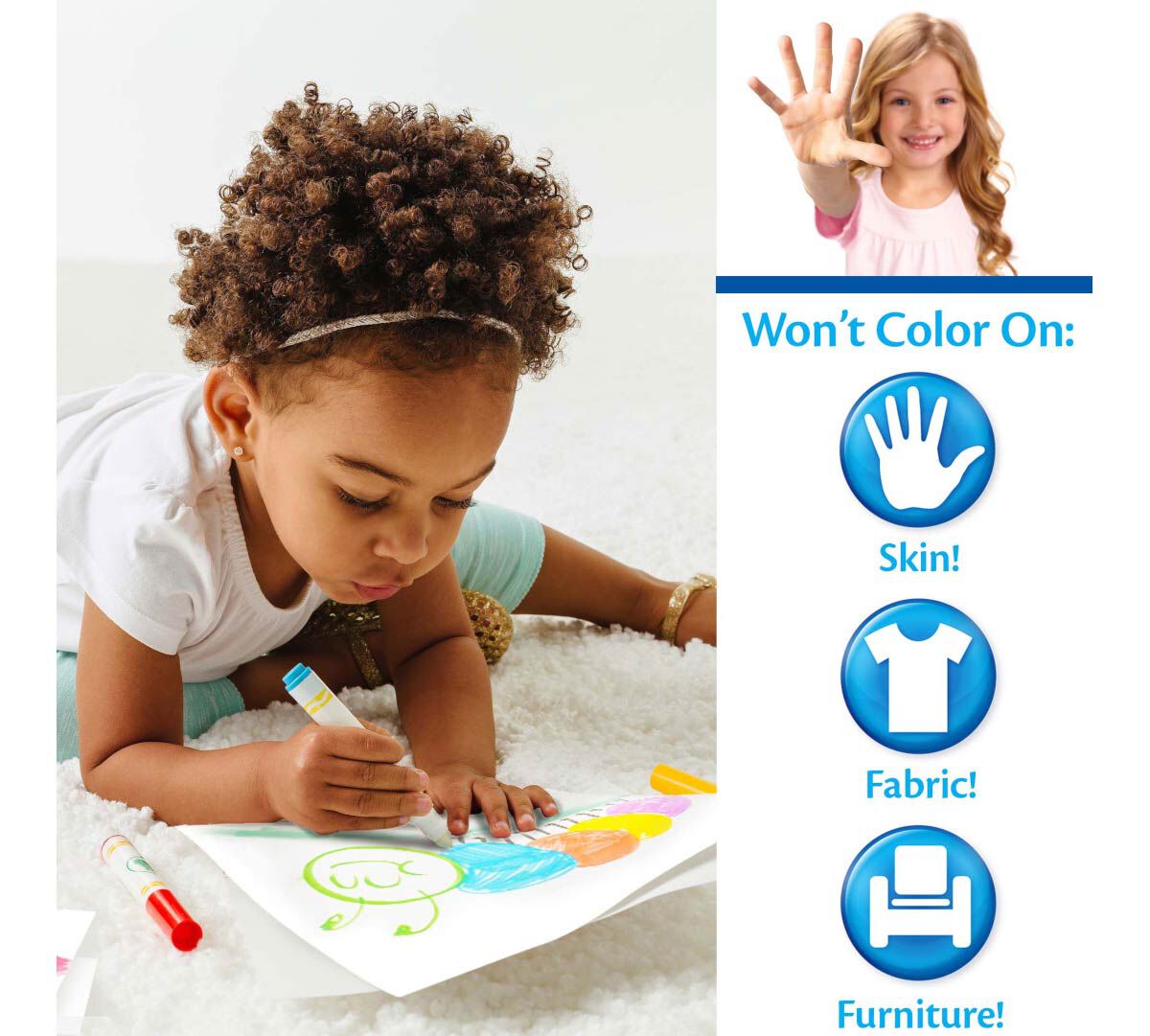 Crayola Color Wonder Foldalope Prehistoric Pals Mess-Free Coloring Set for Kids