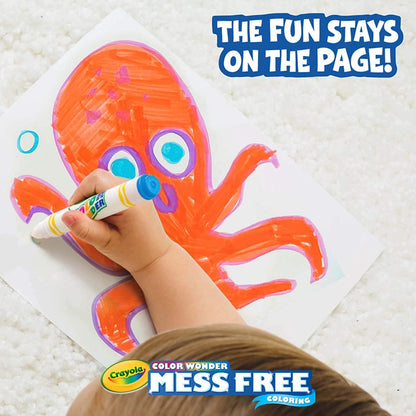 Crayola Color Wonder Farm Animals Mess-Free Coloring Set