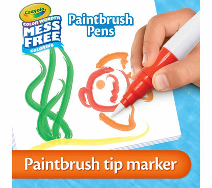 Crayola Color Wonder Mess-Free Paintbrush Pens 8-pieces