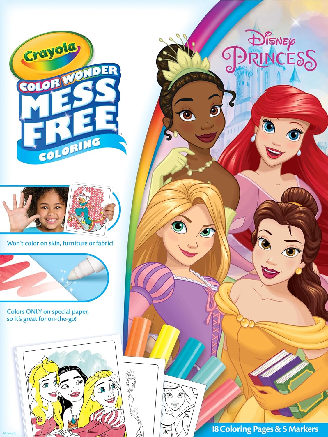 Crayola Color Wonder Disney Princess Coloring Book