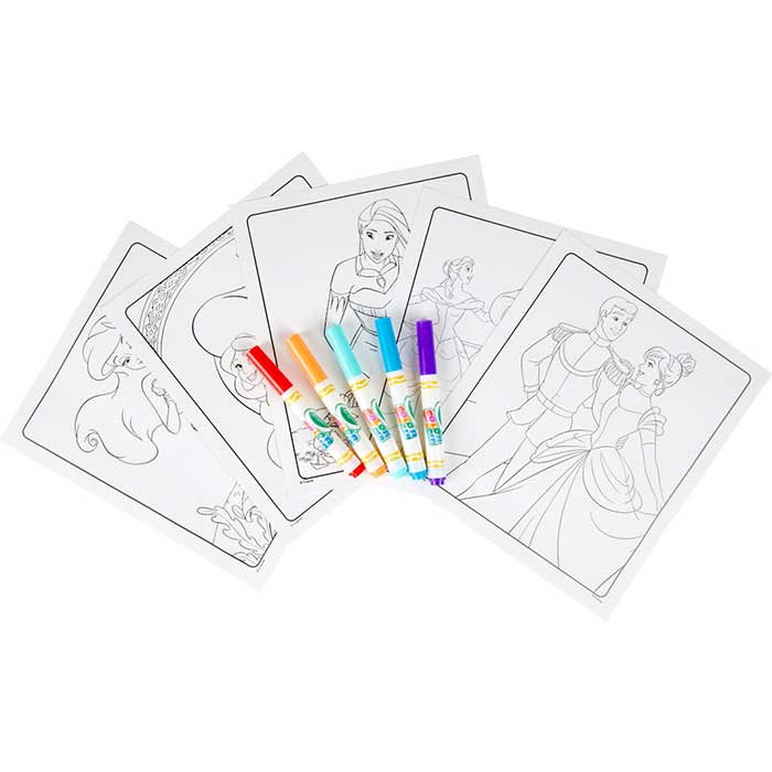 Crayola Color Wonder Disney Princess Coloring Book