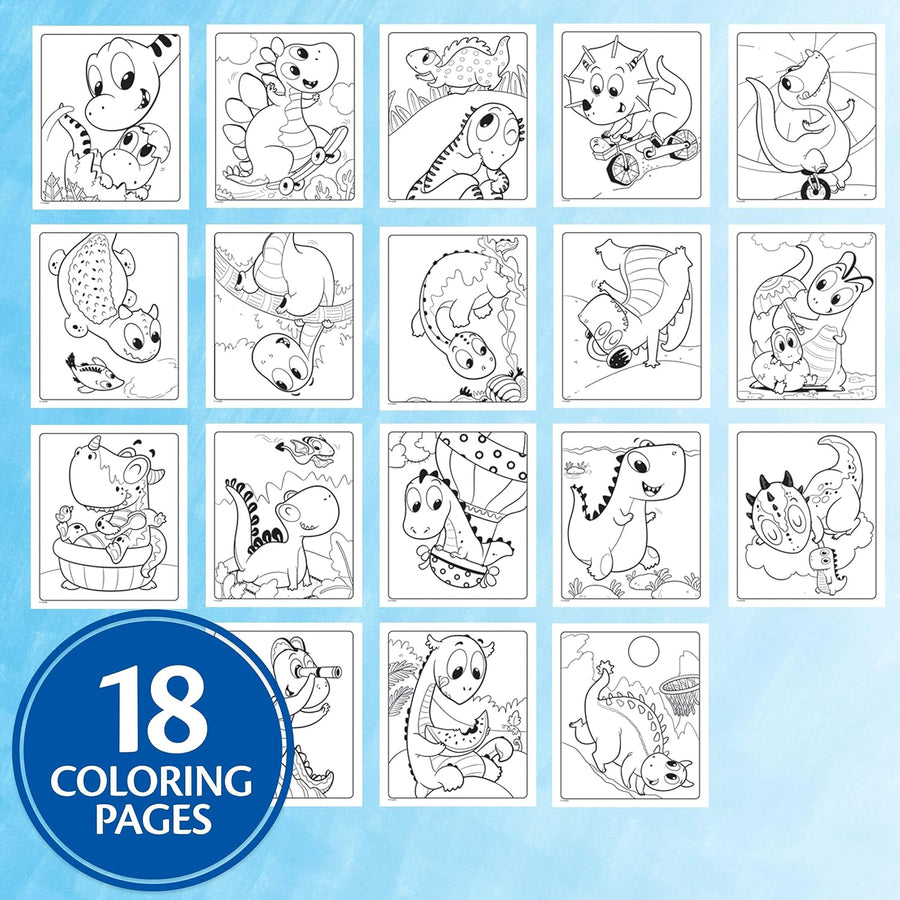 Crayola Wonder Colouring Dinosaur Set
