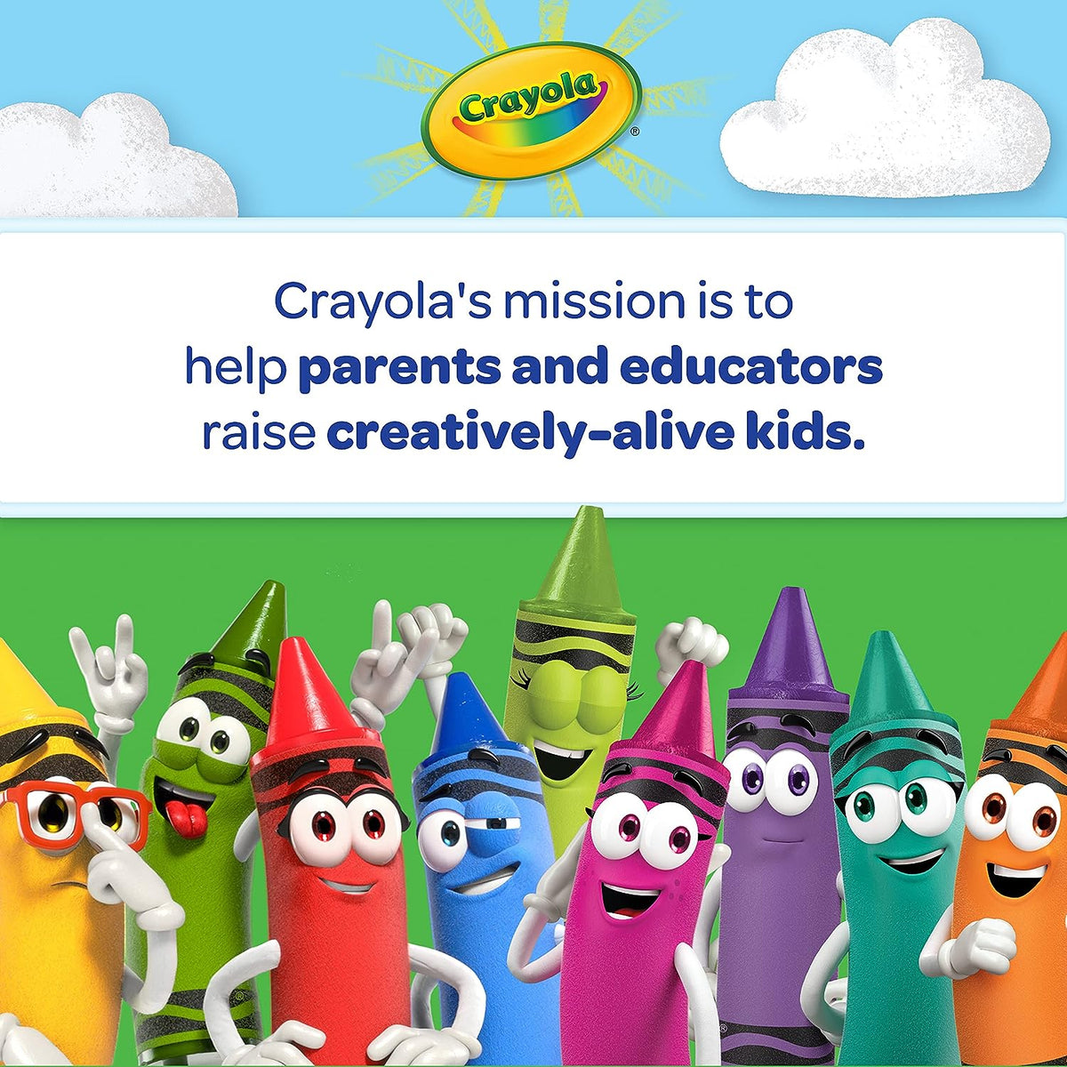 Crayola SuperTips Fine & Broad Tip Washable Markers 50-pieces