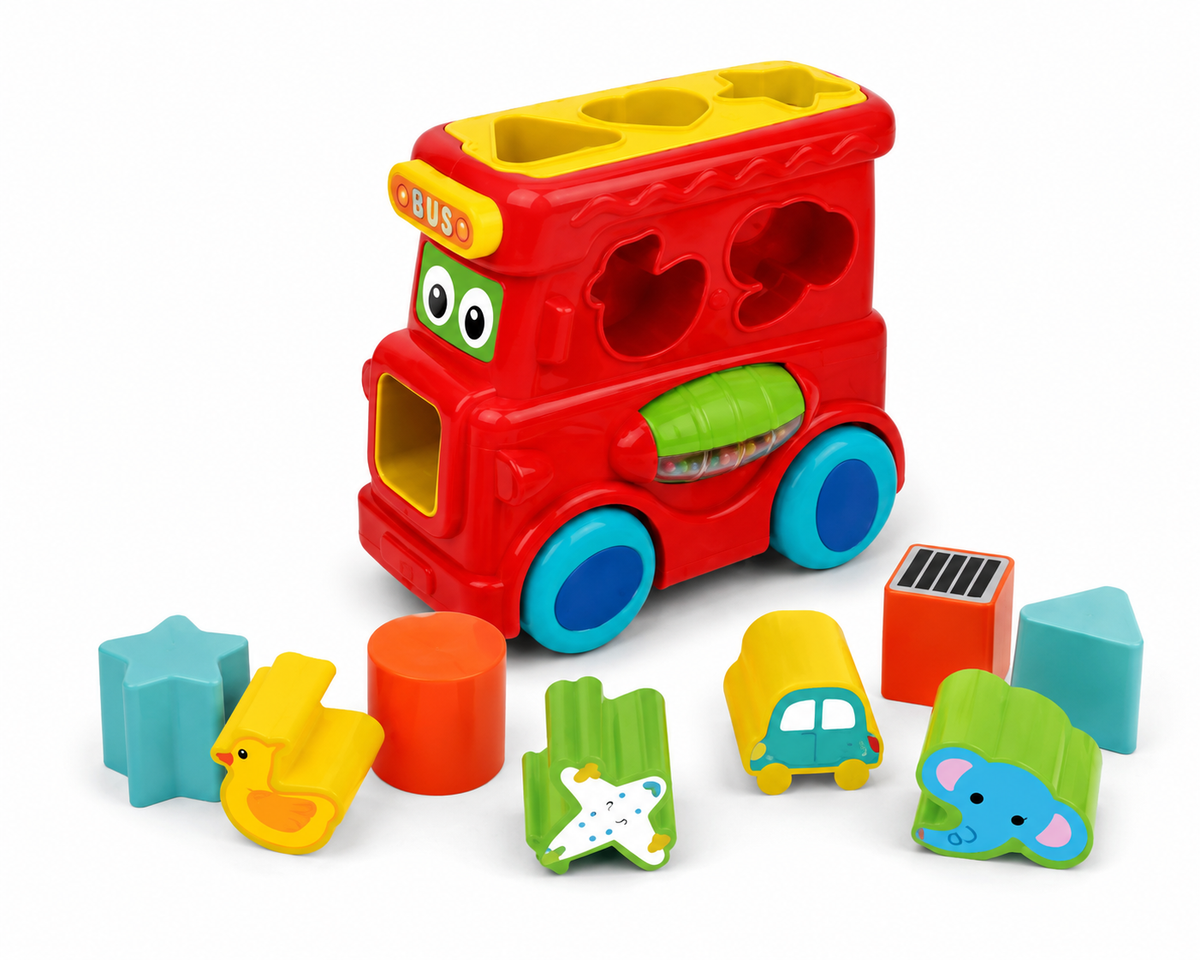 Little Lot Sort 'n Learn Vehicle Toddler Toy for Ages 1 - 3