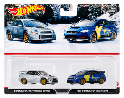 Hot Wheels Premium Car Culture 2-Pack 1:64 Scale Die-Cast Vehicles - Assorted Designs