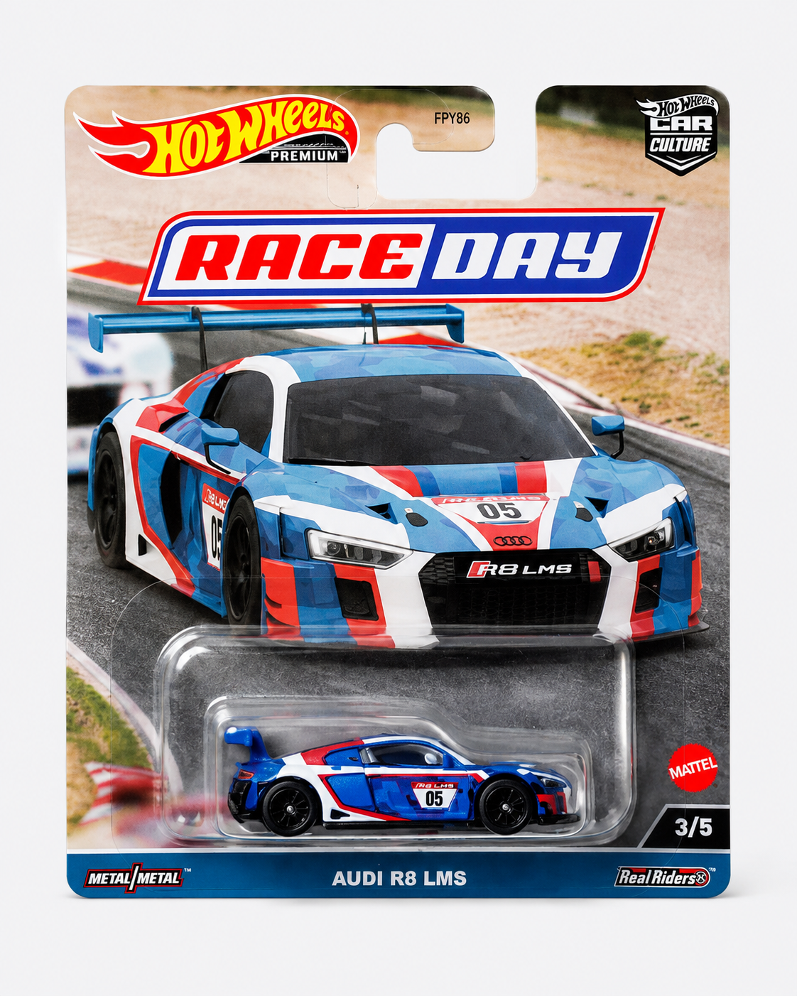 Hot Wheels Car Culture Circuit Legends 1:64 Scale Die-Cast Vehicles - Assorted Designs (Sold per piece)