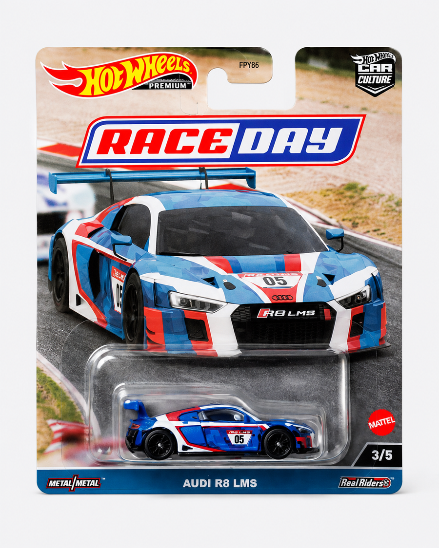 Hot Wheels Car Culture Circuit Legends 1:64 Scale Die-Cast Vehicles - Assorted Designs (Sold per piece)