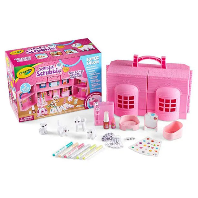 Crayola Scribble Scrubbie Pets Super Salon