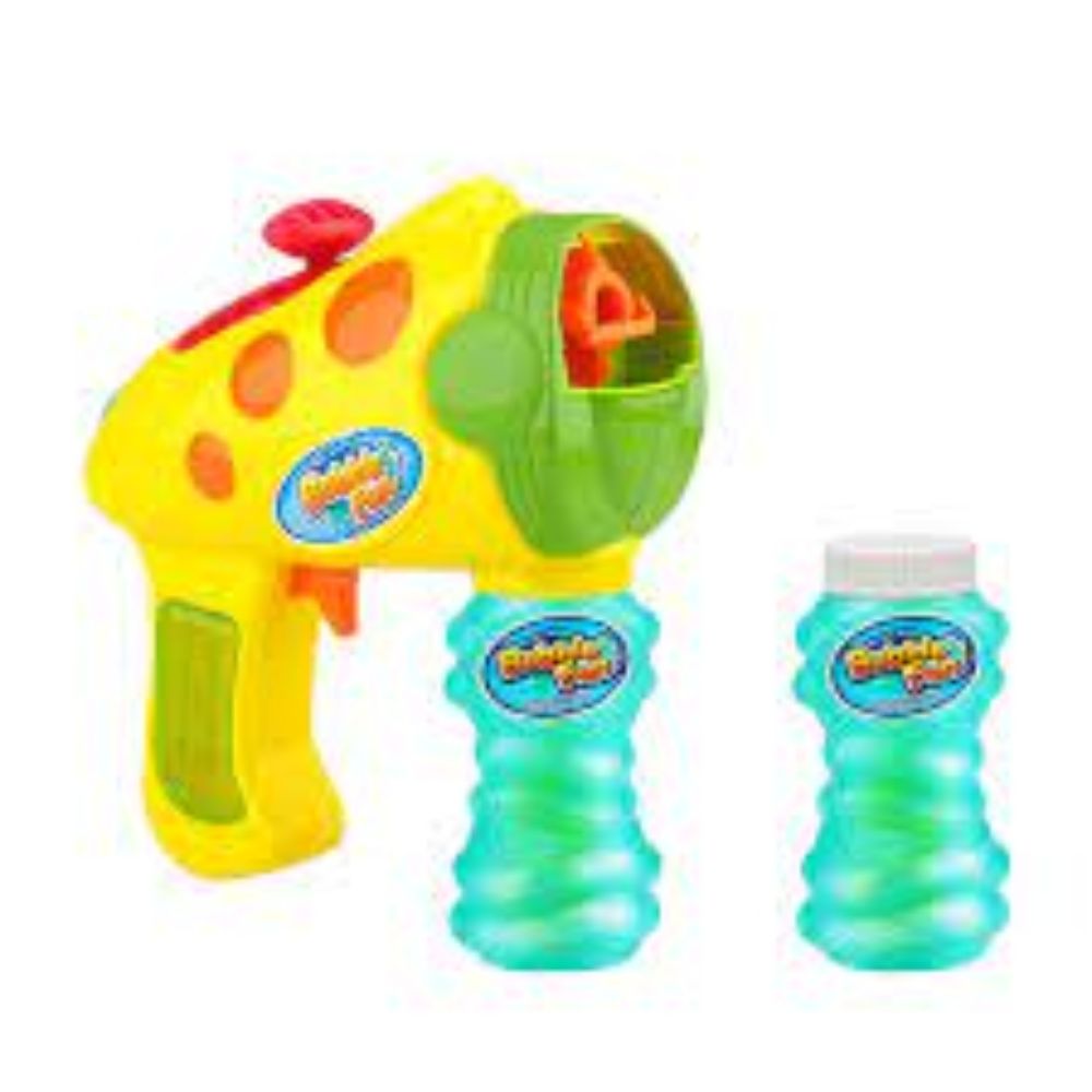 Power Joy Bubble Fun 2-in-1 Water Squirter and Bubble Blaster for Kids