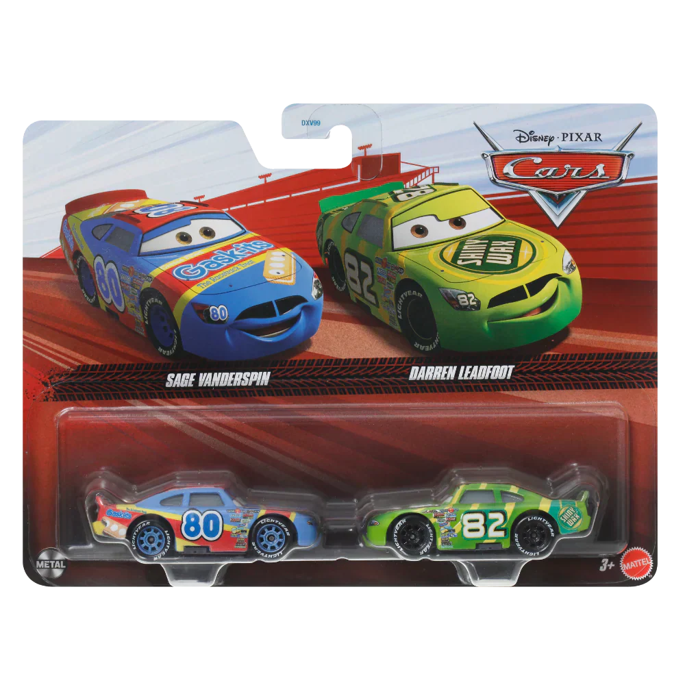 Cars 3 Character Die-Cast 2 Pack Assortment