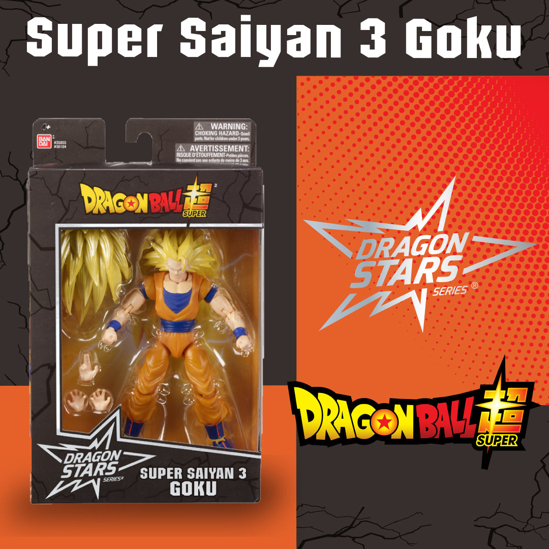 Dragonball Stars Super Saiyan 3 Goku Action Figure 6.5 Inch