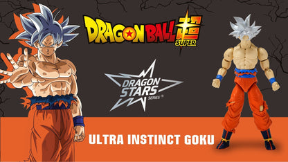 Dragonball Star Ultra Instinct Goku Action Figures 6.5 Inch