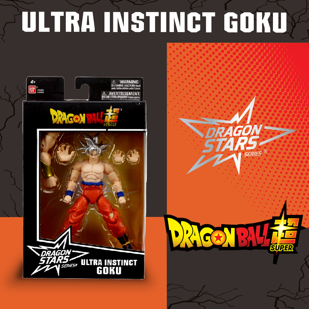 Dragonball Star Ultra Instinct Goku Action Figures 6.5 Inch