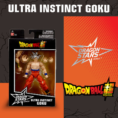 Dragonball Star Ultra Instinct Goku Action Figures 6.5 Inch