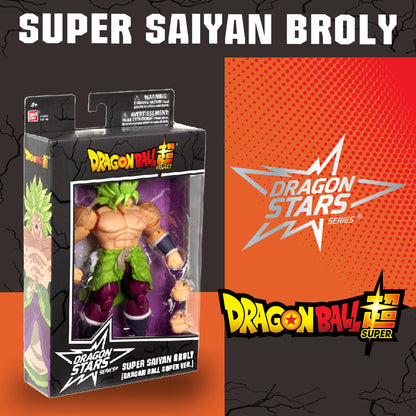 Dragonball Stars Super Saiyan Broly Action Figure 6.5 Inch