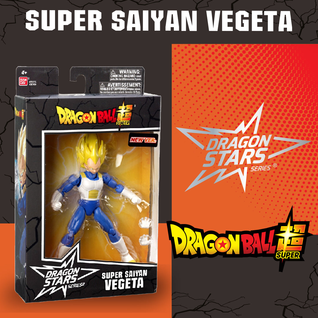 Dragonball Stars Super Saiyan Vegeta Action Figure 6.5 Inch