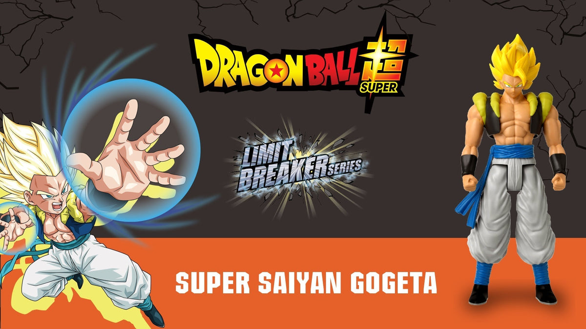Dragonball Limit Breaker Series Saiyan Gogeta Action Figure 12 Inch