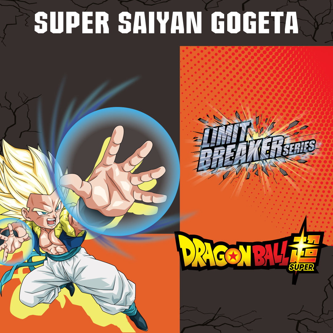Dragonball Limit Breaker Series Saiyan Gogeta Action Figure 12 Inch
