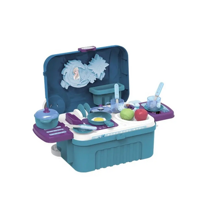 Frozen 2 Kitchen Trolley Case 3-In-1 Set