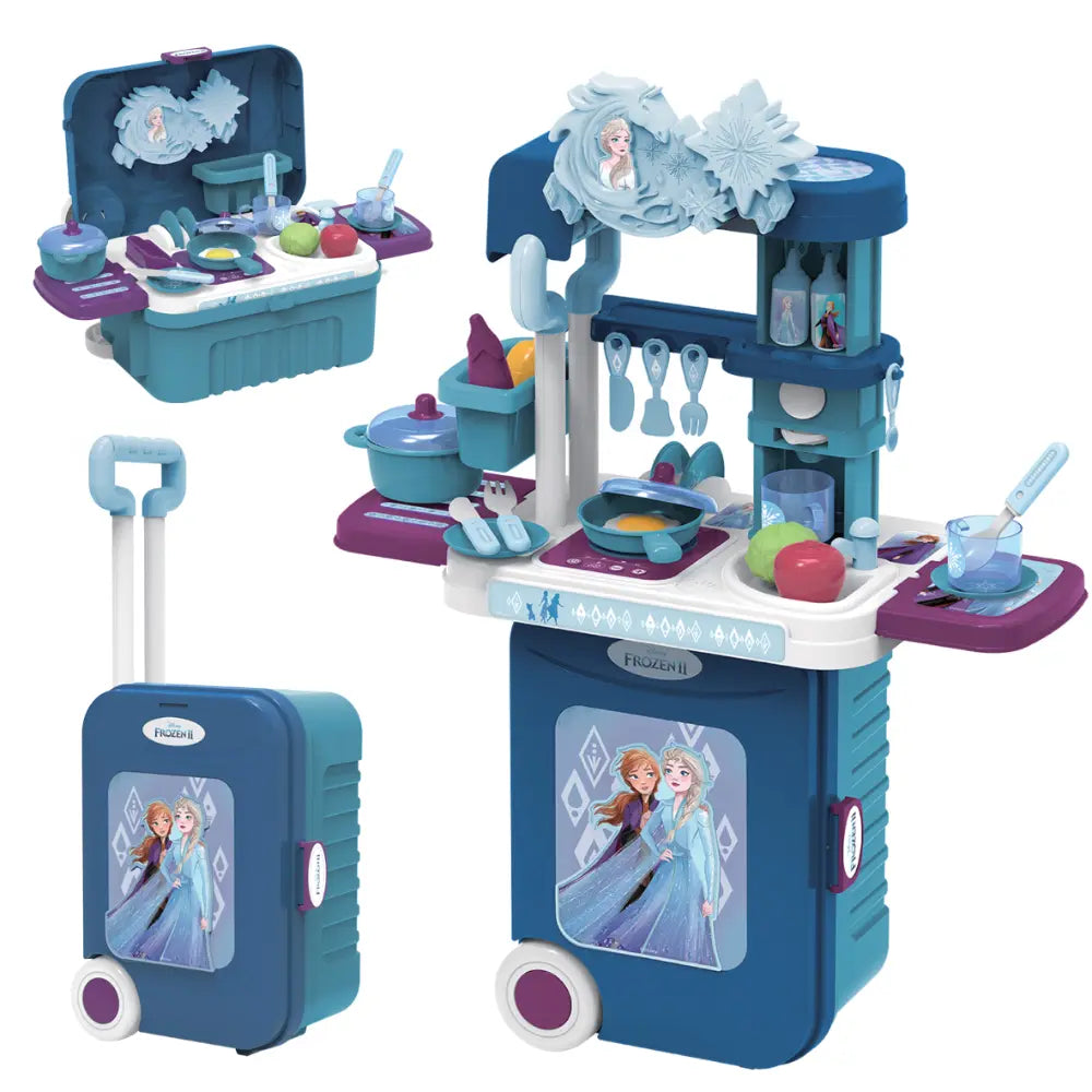 Frozen 2 Kitchen Trolley Case 3-In-1 Set