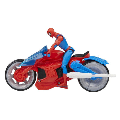 Marvel Spiderman Vehicle & Figure 4 Inch