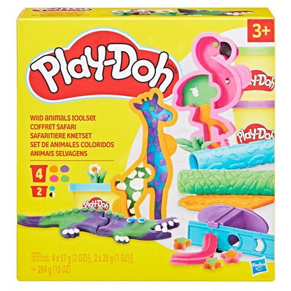Play-Doh Wild Animals Toolset Dough Playset for Kids
