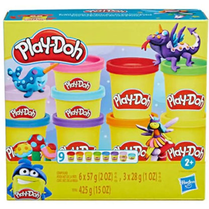 Playdoh Colorful Compound 9 Pack Assortment