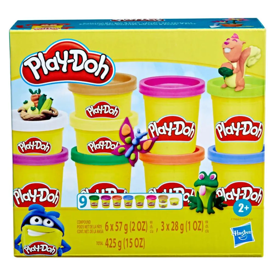 Playdoh Colorful Compound 9 Pack Assortment